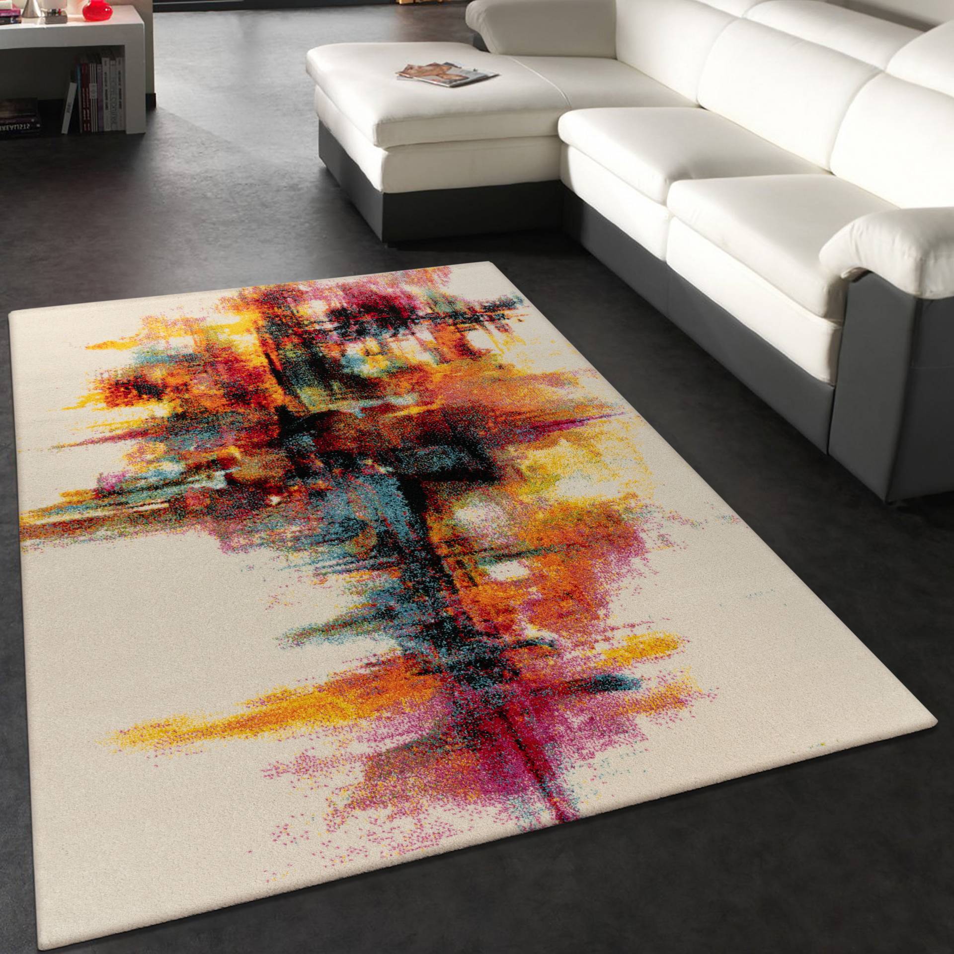 Paco Home Teppich »Canvas 752«, rechteckig, 16 mm Höhe, Kurzflor, modernes Design, mit Arizona Leinwand Optik Paco Home Teppich »Canvas 752«, rechteckig, 16 mm Höhe, Kurzflor, modernes Design, mit Arizona Leinwand Optik von PACO HOME