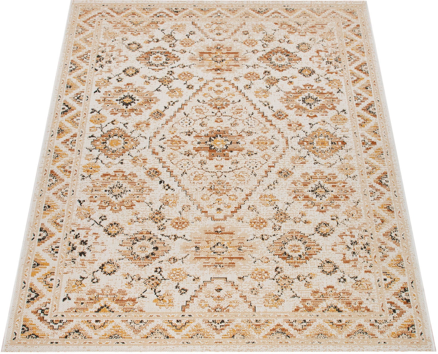 Paco Home Teppich »Ostende 545«, rechteckig, 4 mm Höhe, Flachgewebe, Orient-Optik, Vintage Design, In- und Outdoor geeignet Paco Home Teppich »Ostende 545«, rechteckig, 4 mm Höhe, Flachgewebe, Orient-Optik, Vintage Design, In- und Outdoor geeignet von PACO HOME