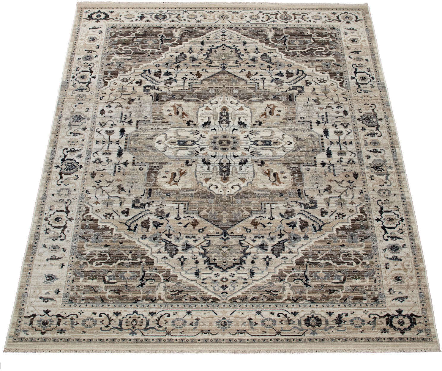 Paco Home Teppich »Sena 460«, rechteckig, 11 mm Höhe, Kurzflor, Orient-Optik, mit Fransen Paco Home Teppich »Sena 460«, rechteckig, 11 mm Höhe, Kurzflor, Orient-Optik, mit Fransen von PACO HOME