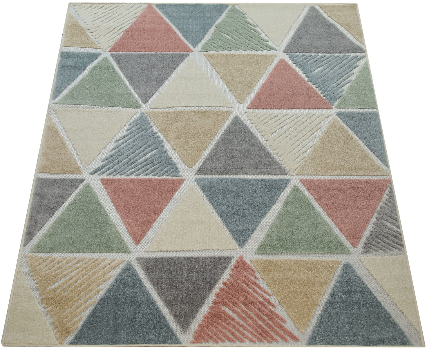 Paco Home Teppich »Stilo 860«, rechteckig, 12 mm Höhe, Kurzflor, 3D-Patchwork Design, In- und Outdoor geeignet, Wohnzimmer Paco Home Teppich »Stilo 860«, rechteckig, 12 mm Höhe, Kurzflor, 3D-Patchwork Design, In- und Outdoor geeignet, Wohnzimmer von PACO HOME