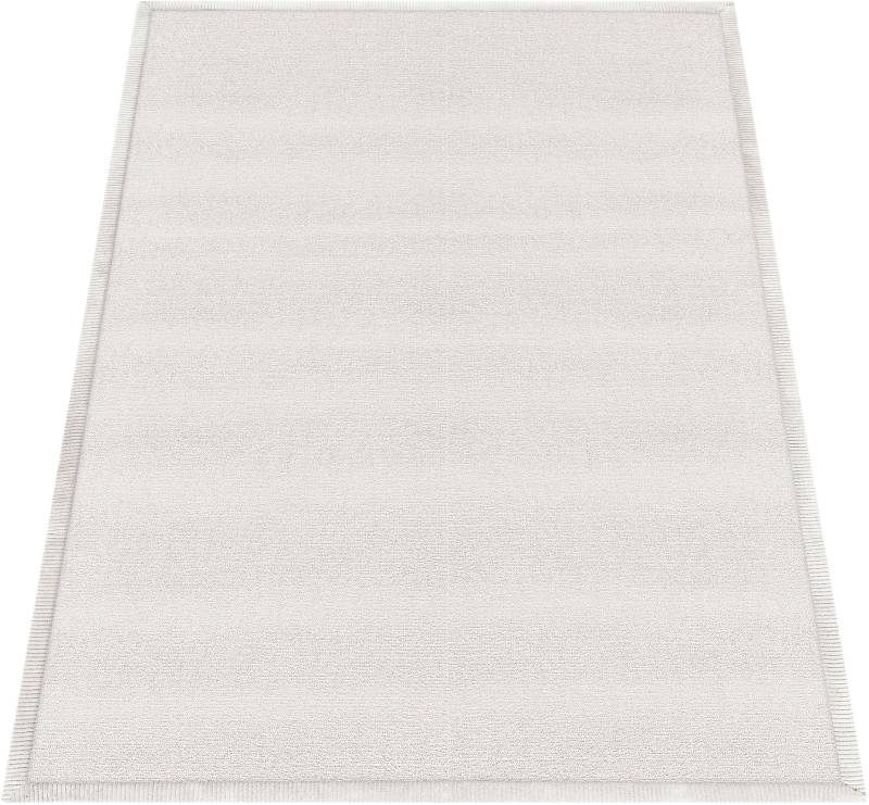 Paco Home Teppich »Tatami 475«, rechteckig, 24 mm Höhe, Kurzflor, Uni-Farben, mit Memory Foam, waschbar von PACO HOME