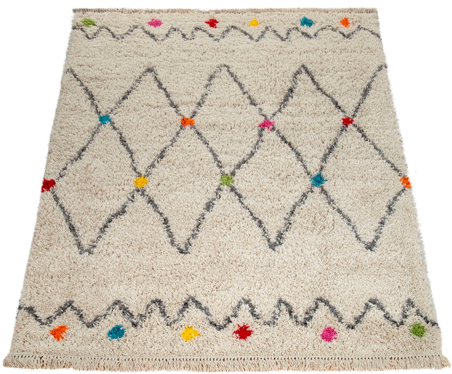 Paco Home Teppich »Wooly 281«, rechteckig von PACO HOME