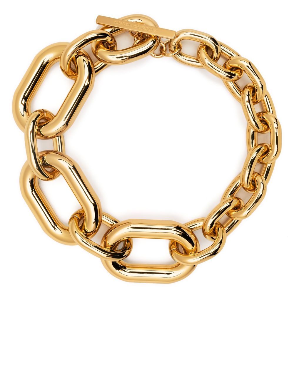 Rabanne XL Link choker necklace - Gold von Rabanne