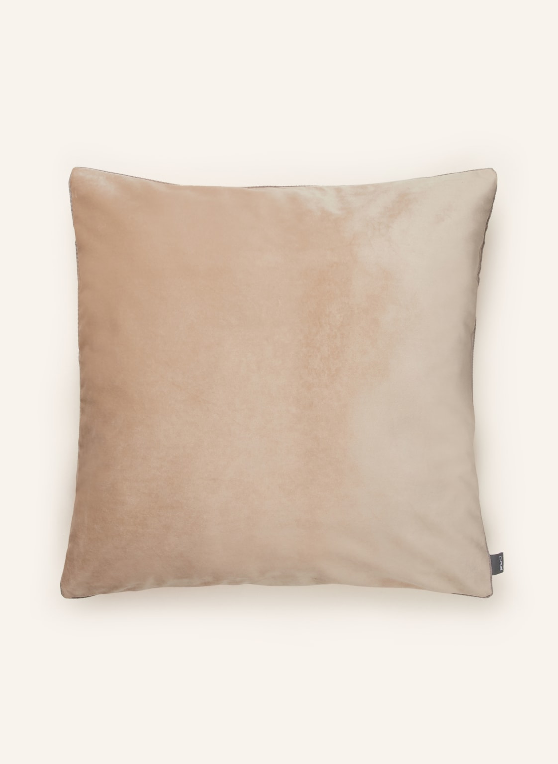 Pad Dekokissenhülle Elegance Aus Samt beige Pad Dekokissenhülle Elegance Aus Samt beige von PAD