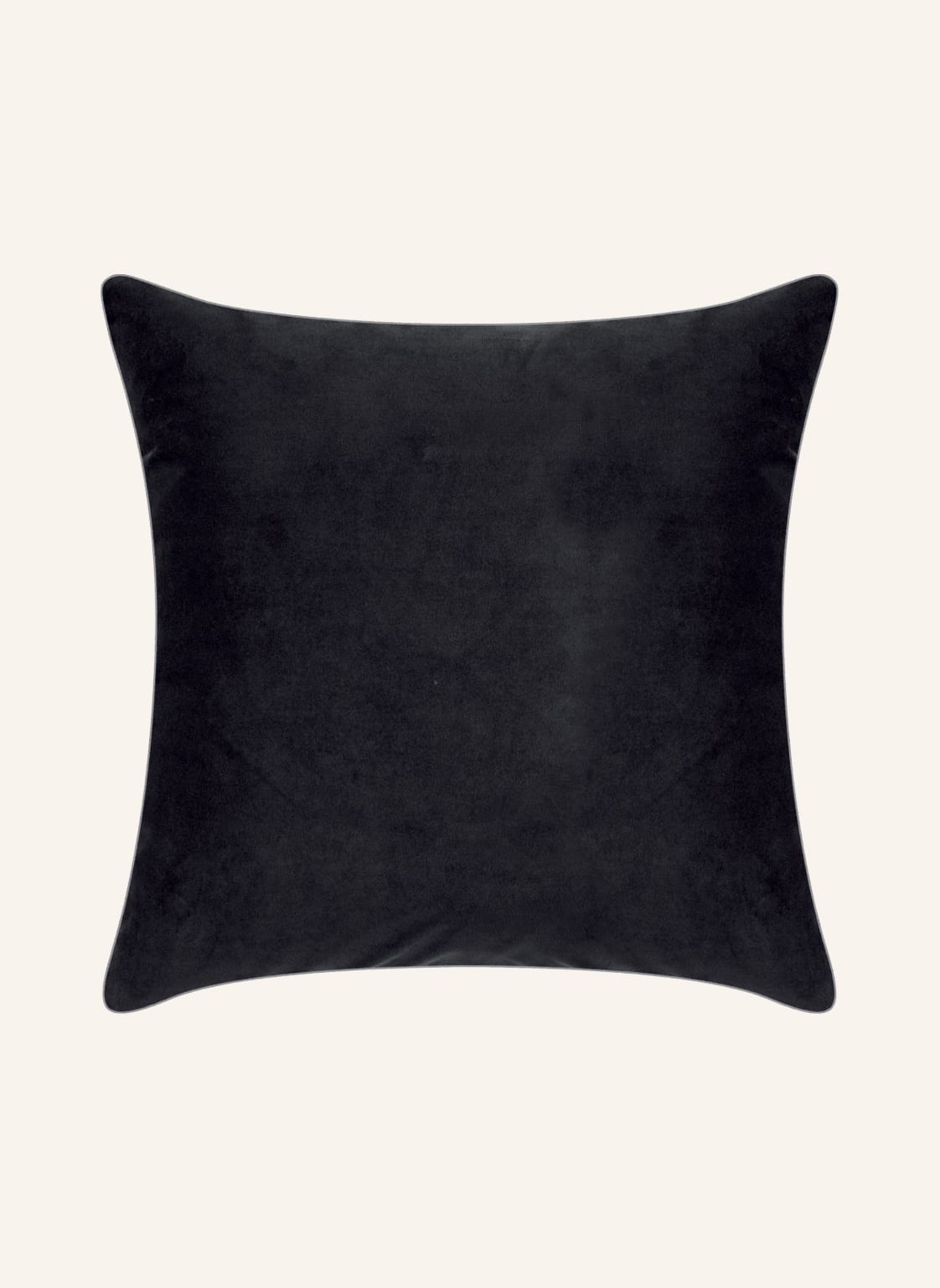 Pad Samt-Dekokissenhülle Elegance schwarz Pad Samt-Dekokissenhülle Elegance schwarz von PAD