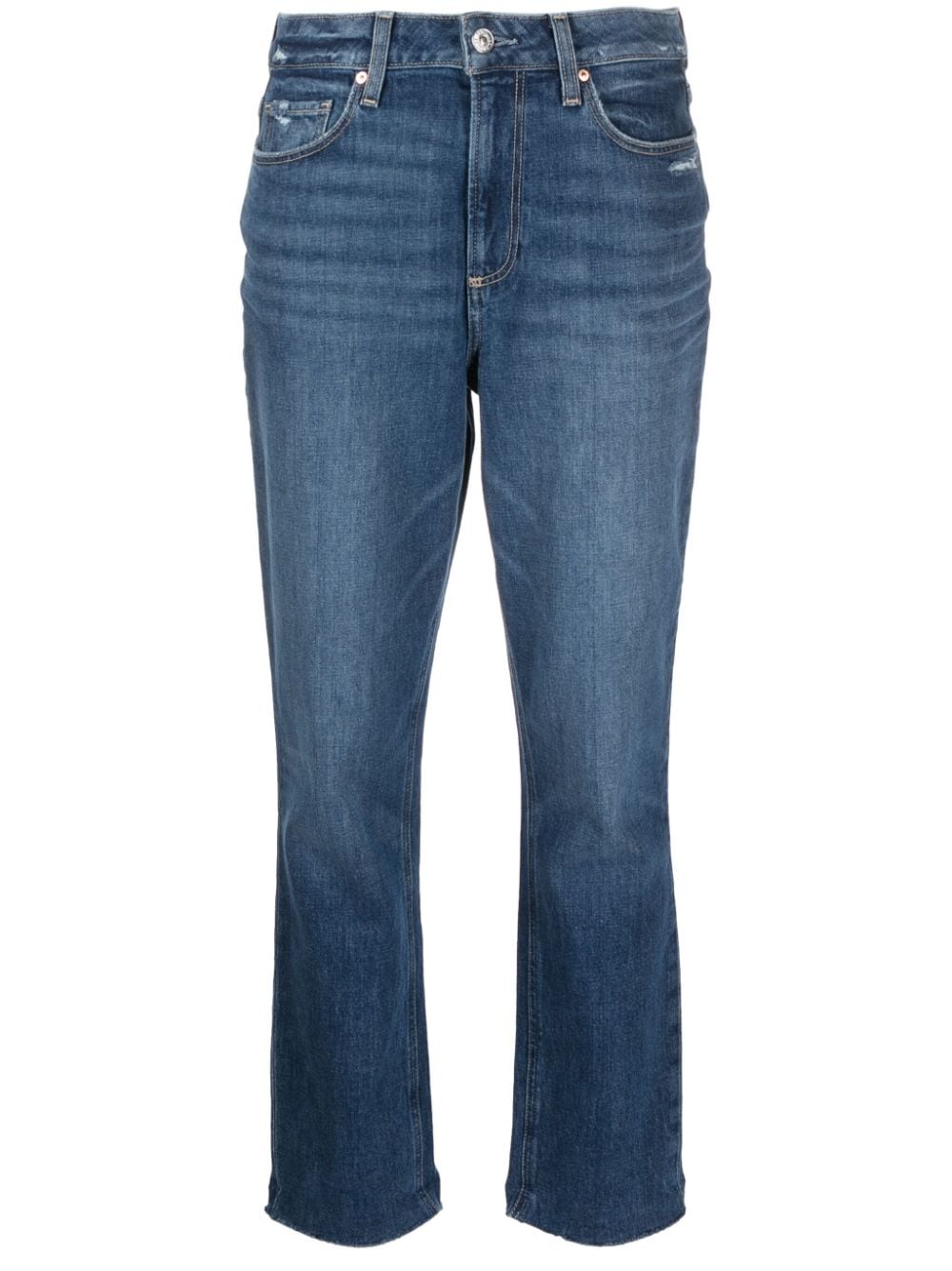 PAIGE Brigitte cropped jeans - Blue von PAIGE