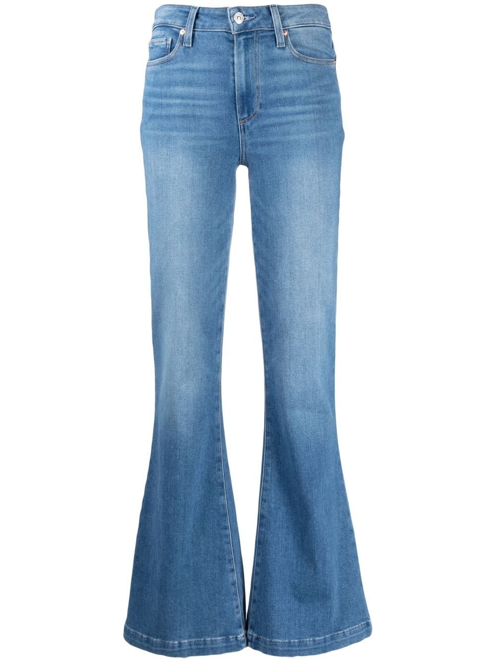 PAIGE Genevieve 32" flared jeans - Blue von PAIGE