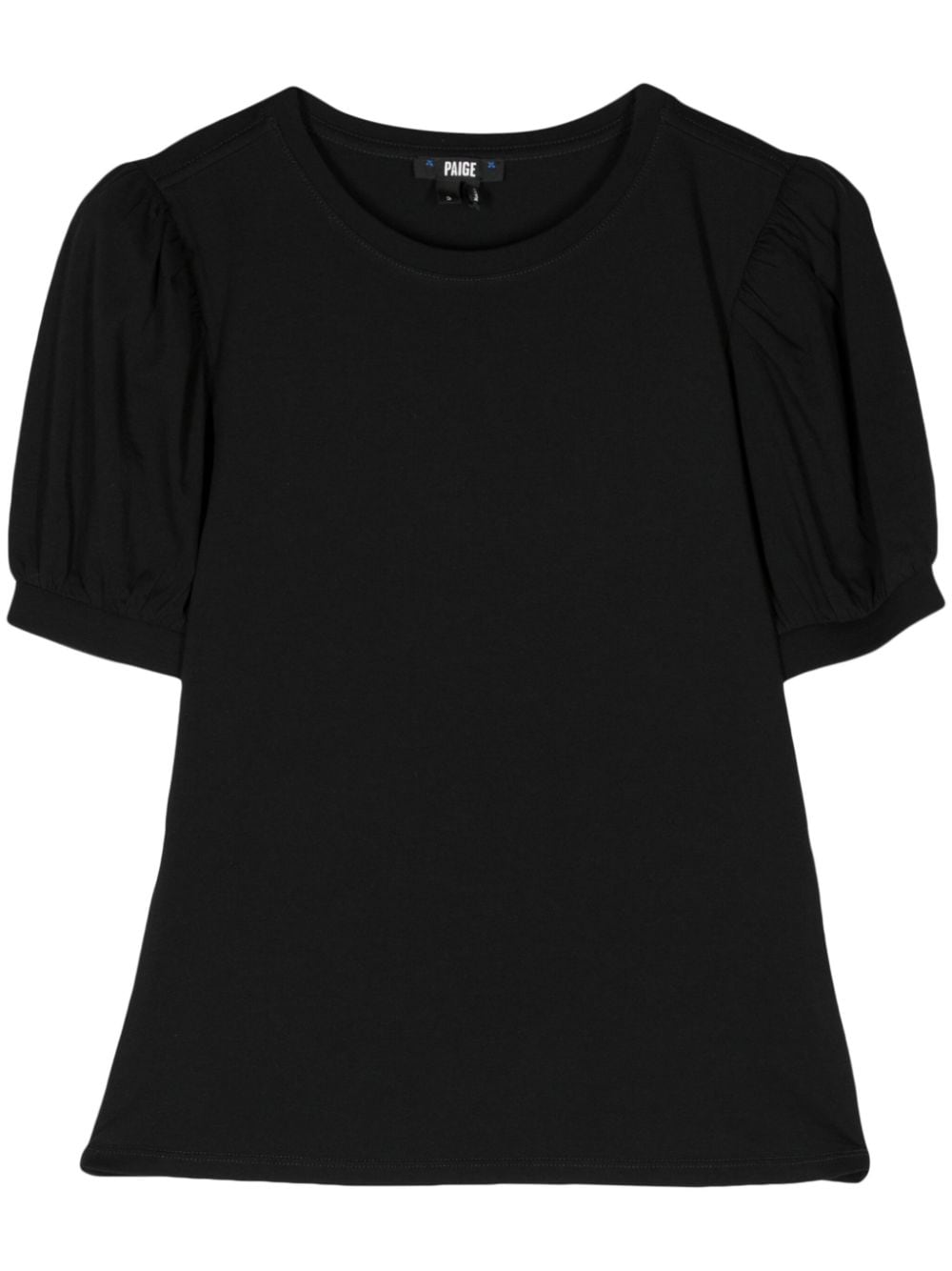 PAIGE Matcha puff-sleeve T-shirt - Black von PAIGE