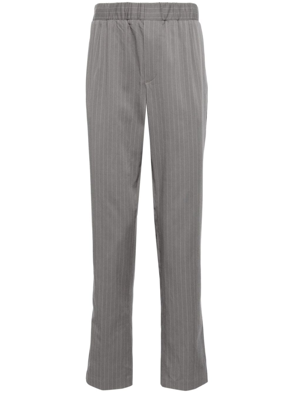 PAIGE Snider pinstriped trousers - Grey von PAIGE