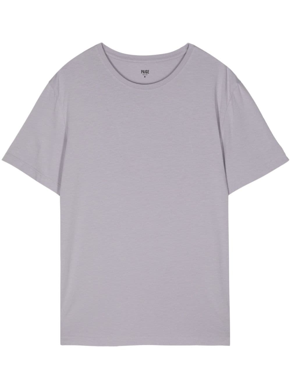 PAIGE cotton-blend t-shirt - Neutrals von PAIGE