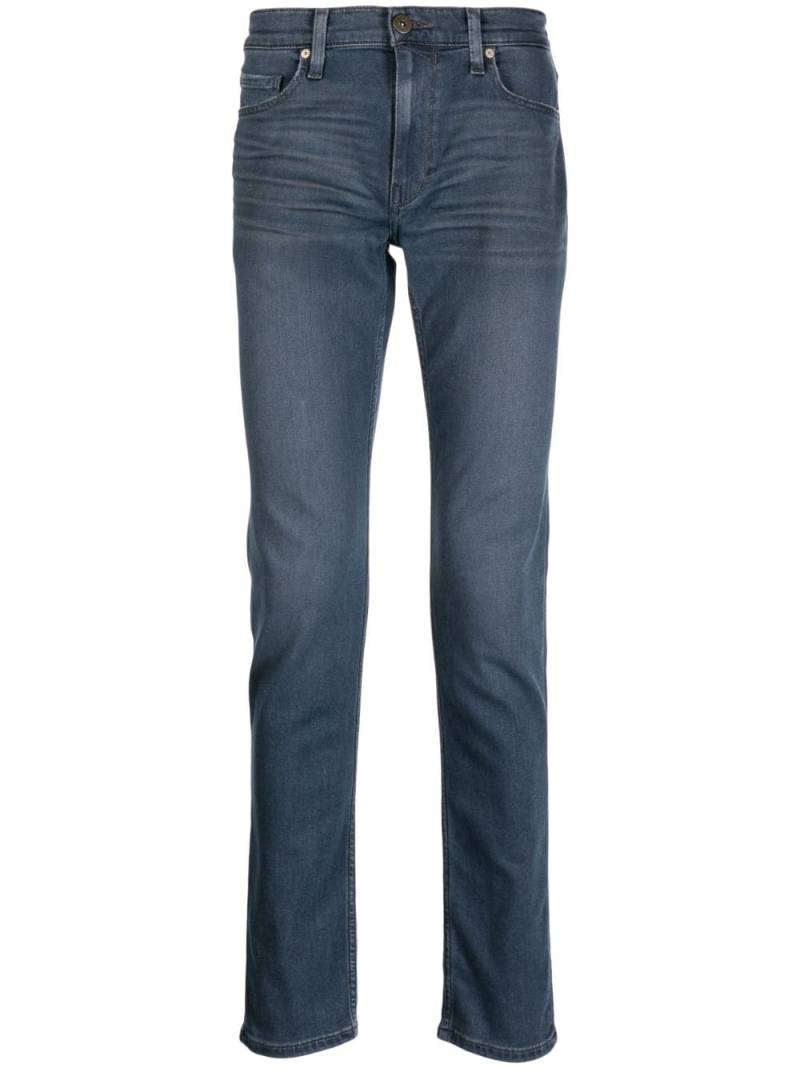 PAIGE dark-wash mid-rise jeans - Blue von PAIGE