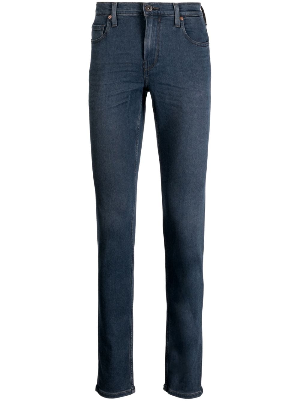 PAIGE low-rise skinny jeans - Blue von PAIGE