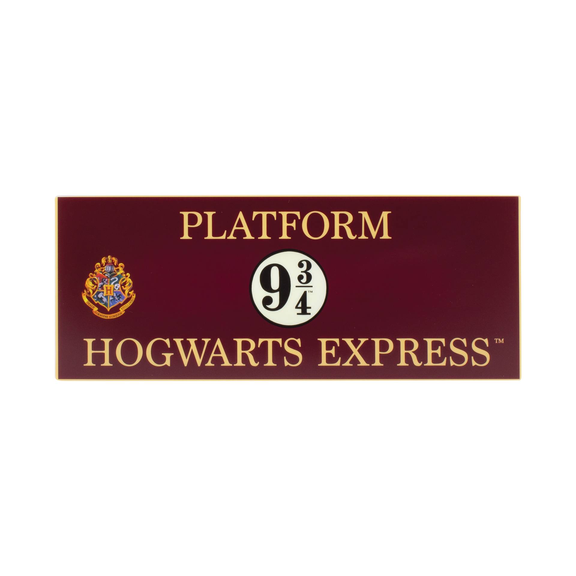 Paladone LED Dekolicht »Harry Potter Hogwarts Express Gleis 9 3/4 Logo Leuchte« von PALADONE