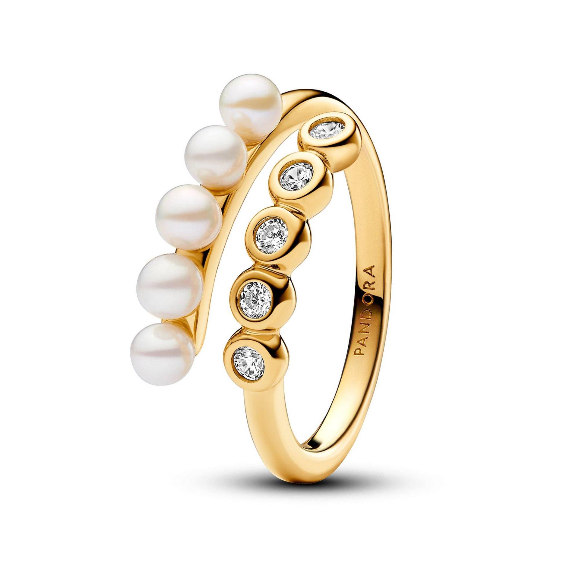 Ring Damen Goldfarben 52 von PANDORA