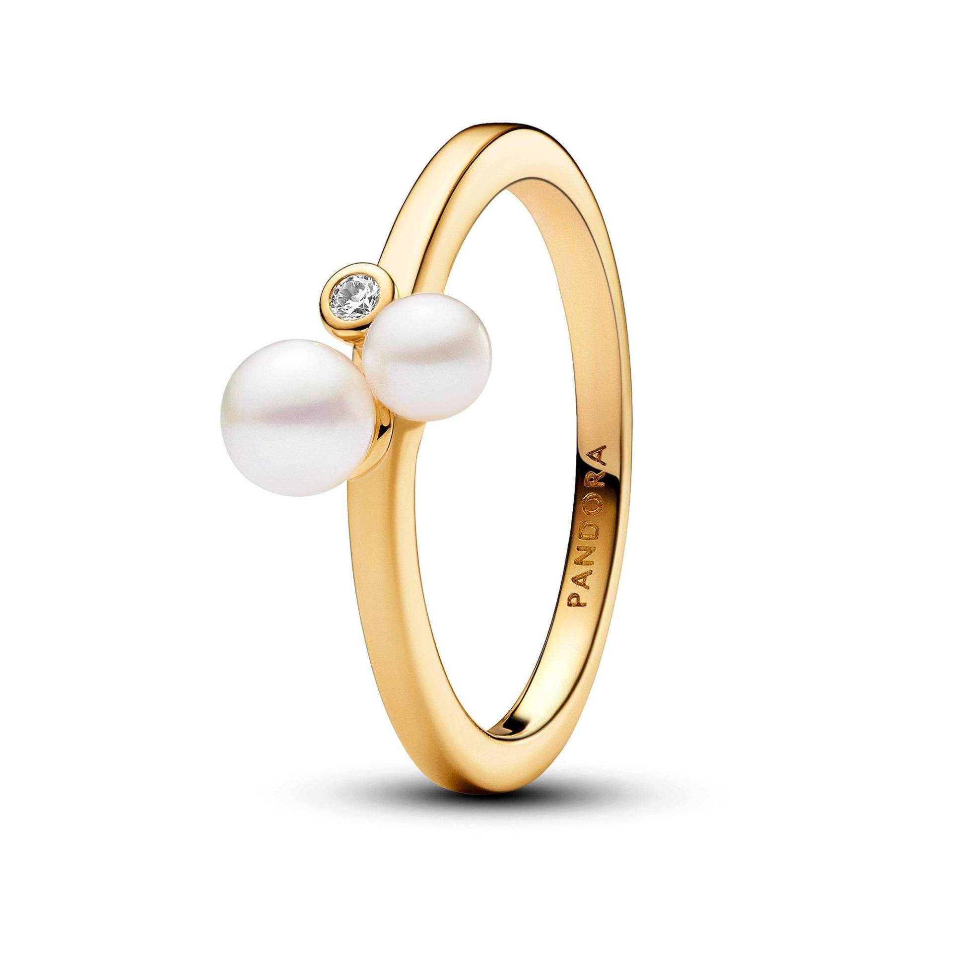 Ring Damen Goldfarben 52 von PANDORA