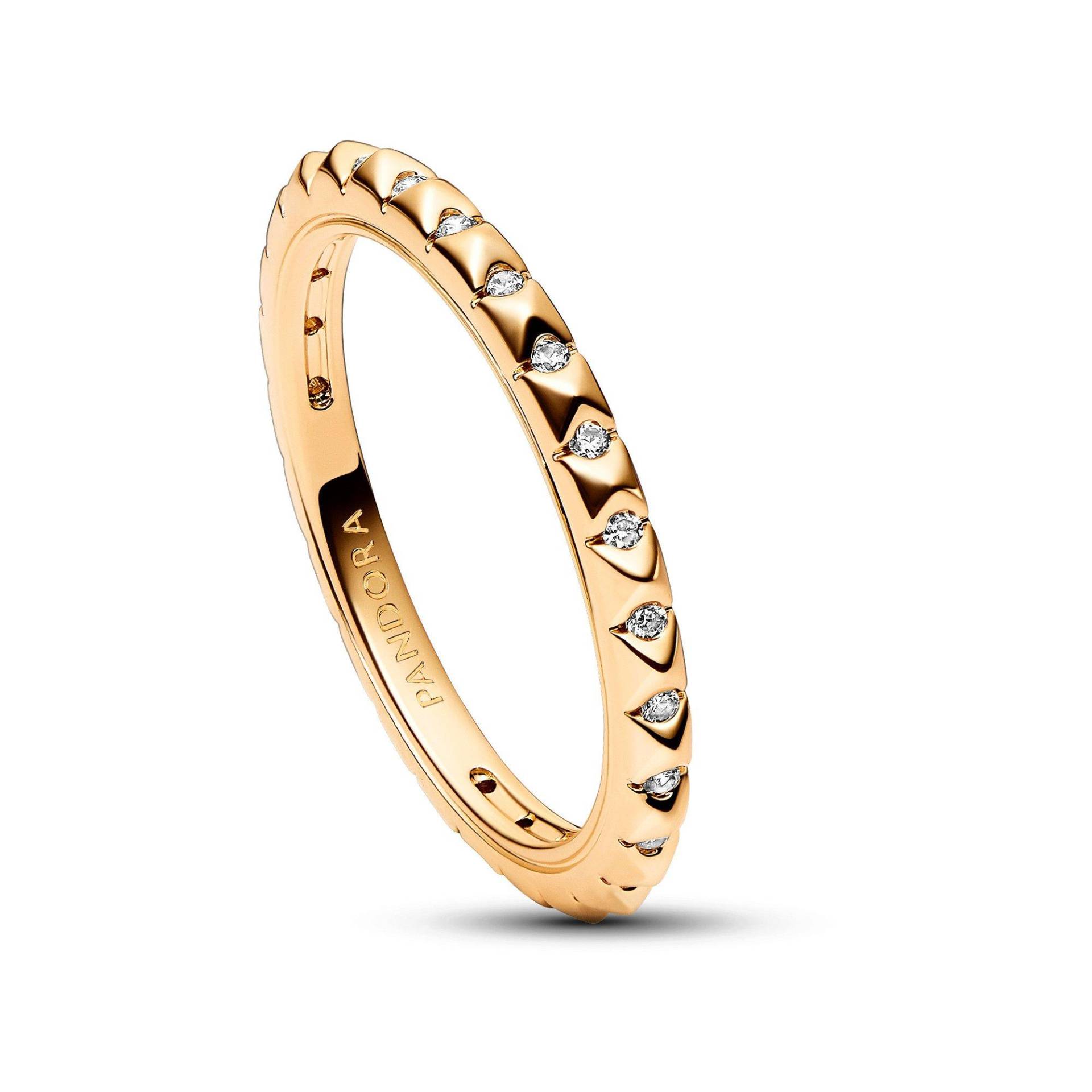 Ring Damen Goldfarben 54 von PANDORA