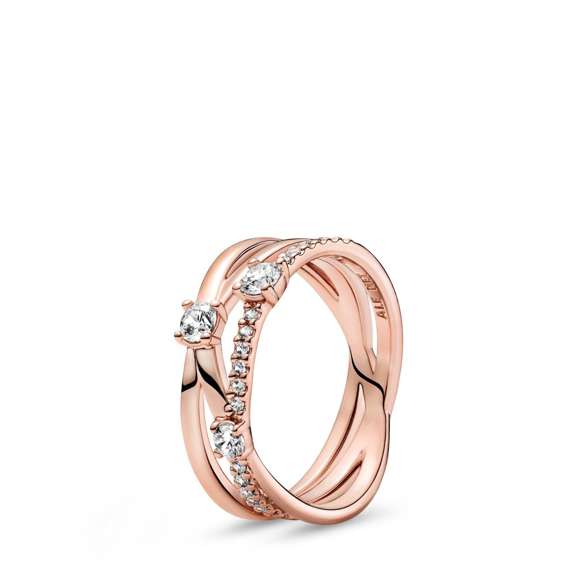 Ring Damen Roségold 50 von PANDORA