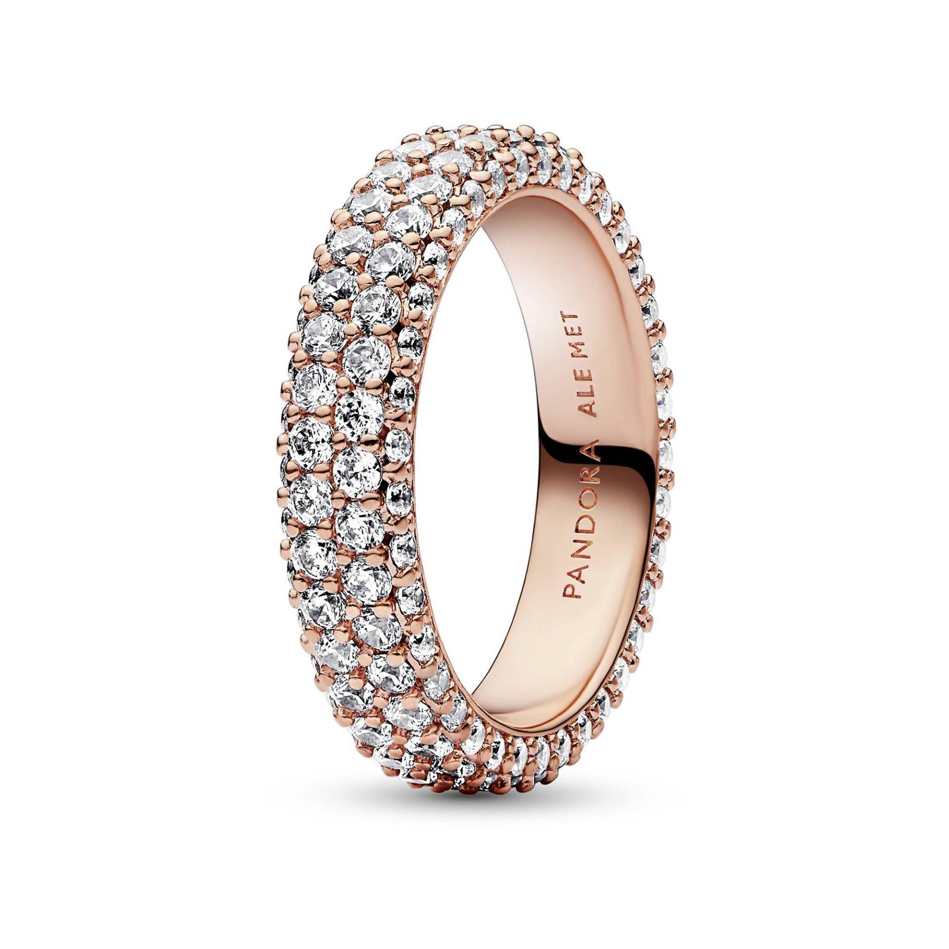 Ring Damen Roségoldfarben  52 von PANDORA