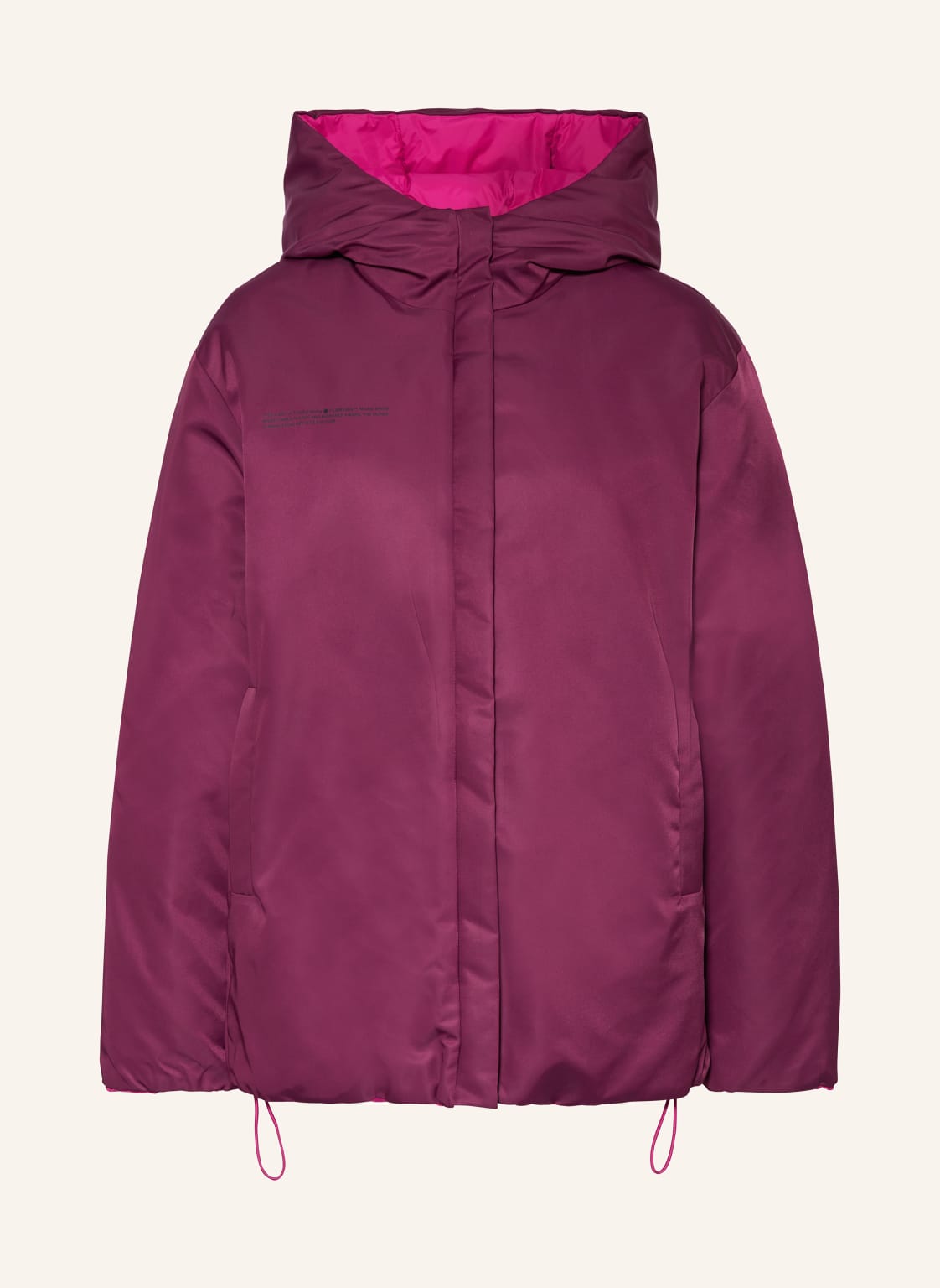 Pangaia Jacke Zum Wenden pink von PANGAIA