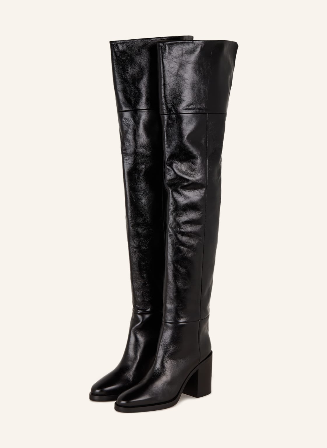 Paris Texas Overknee-Stiefel Ophelia schwarz von PARIS TEXAS