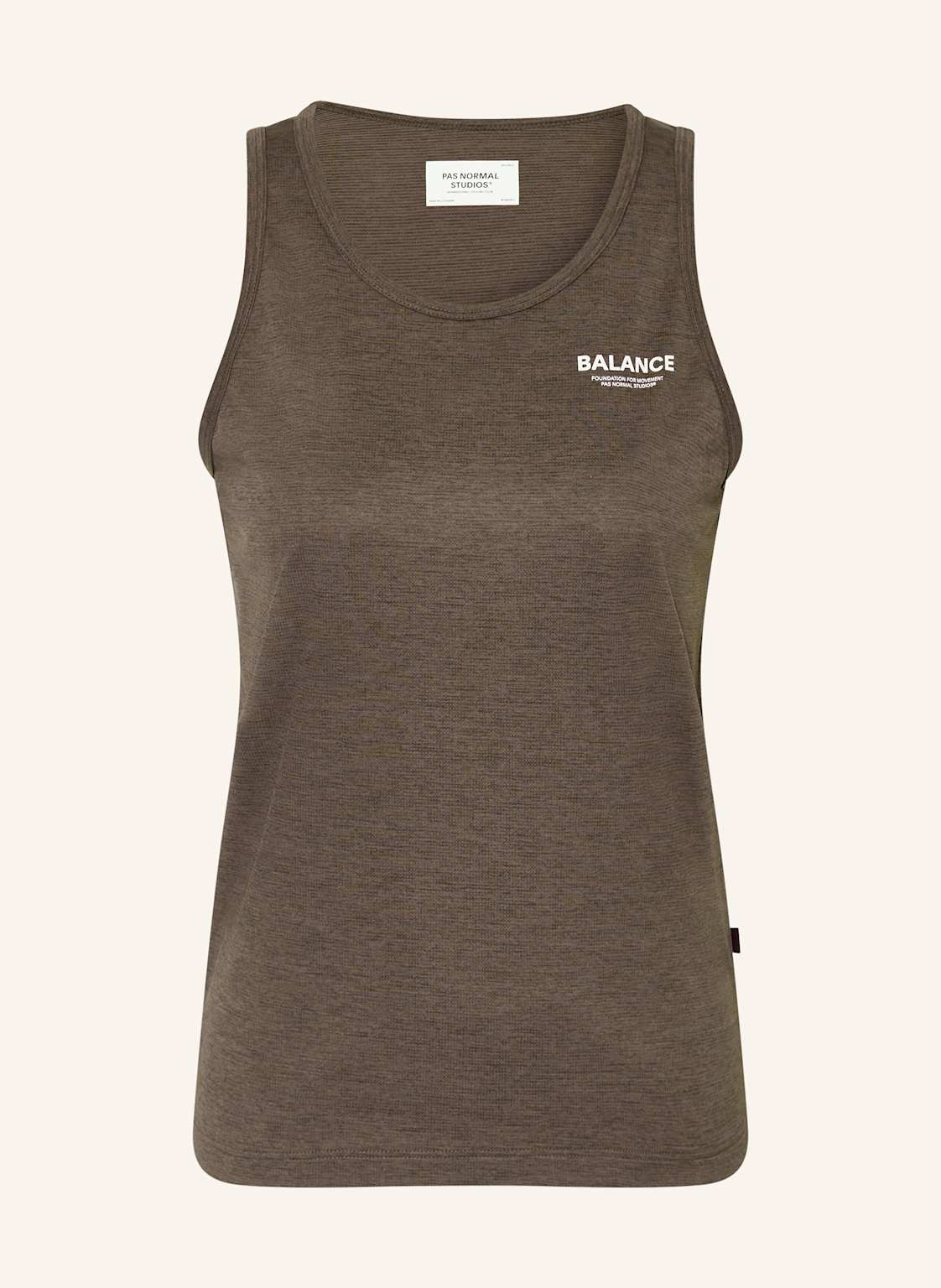 Pas Normal Studios Lauftop Balance Sleeveless braun Pas Normal Studios Lauftop Balance Sleeveless braun von PAS NORMAL STUDIOS