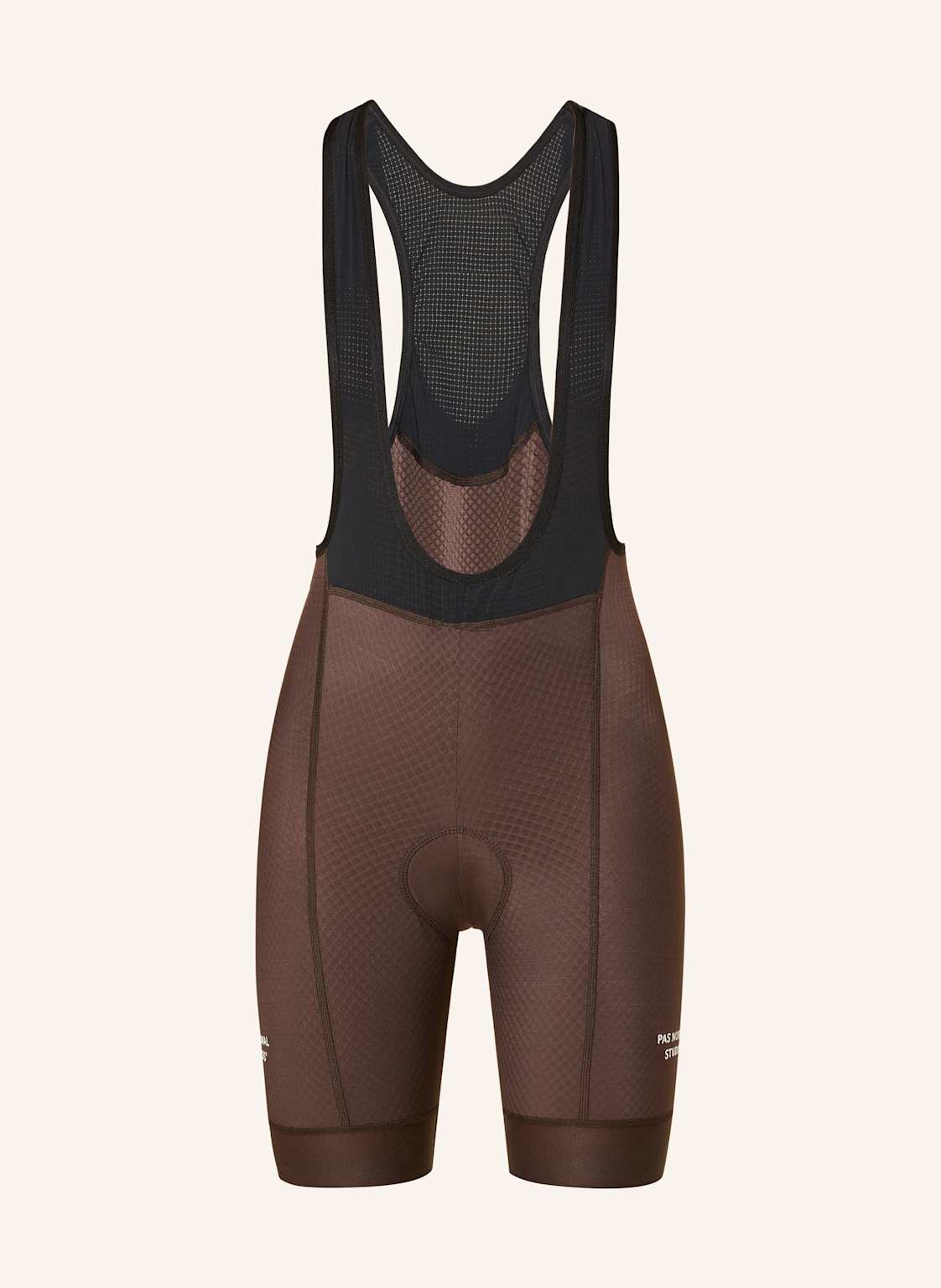 Pas Normal Studios Radhose Essential Bib Mit Trägern Und Gepolstertem Einsatz braun Pas Normal Studios Radhose Essential Bib Mit Trägern Und Gepolstertem Einsatz braun von PAS NORMAL STUDIOS