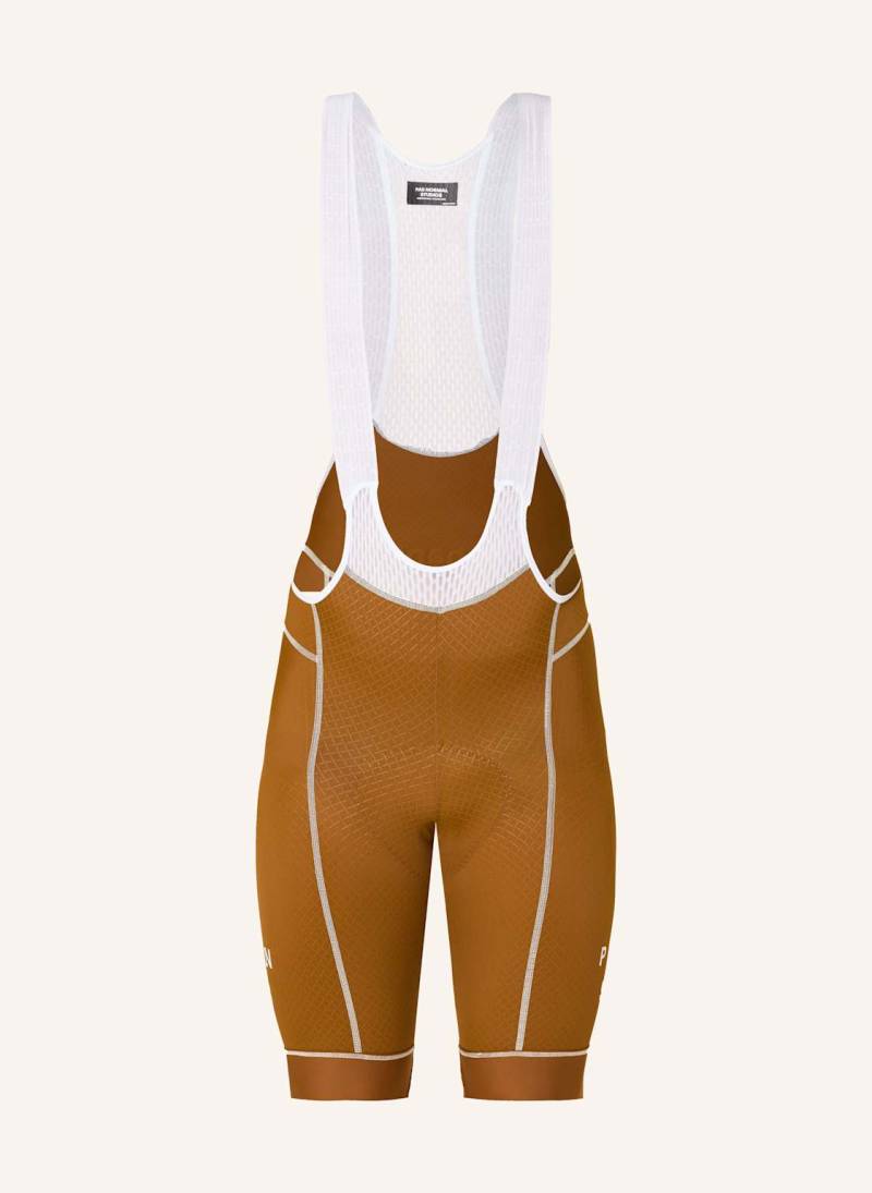 Pas Normal Studios Radhose Mechanism 2024 Mit Trägern Und Integriertem Polster braun von PAS NORMAL STUDIOS