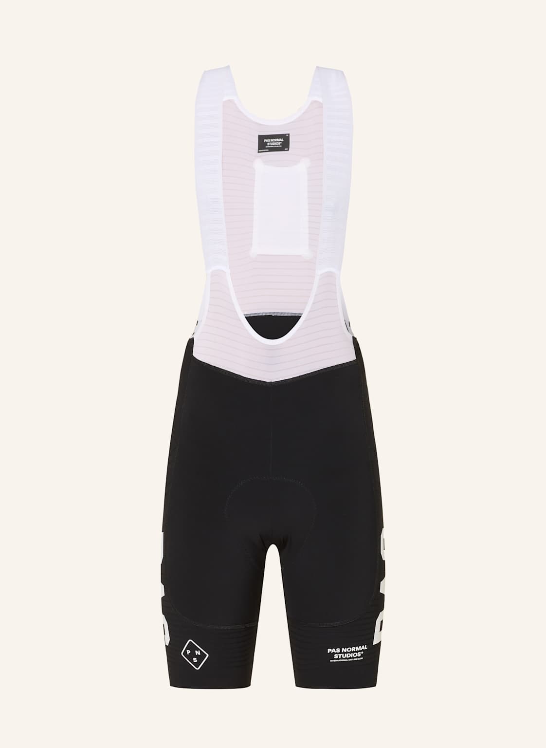 Pas Normal Studios Radhose Mechanism Pro Bibs Mit Trägern Und Gepolstertem Einsatz schwarz von PAS NORMAL STUDIOS
