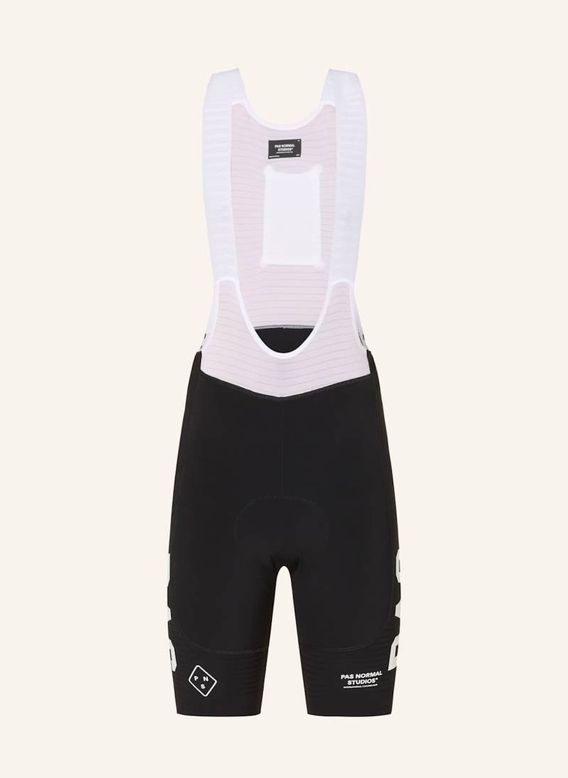 Pas Normal Studios Radhose Mechanism Pro Bibs Mit Trägern Und Gepolstertem Einsatz schwarz von PAS NORMAL STUDIOS