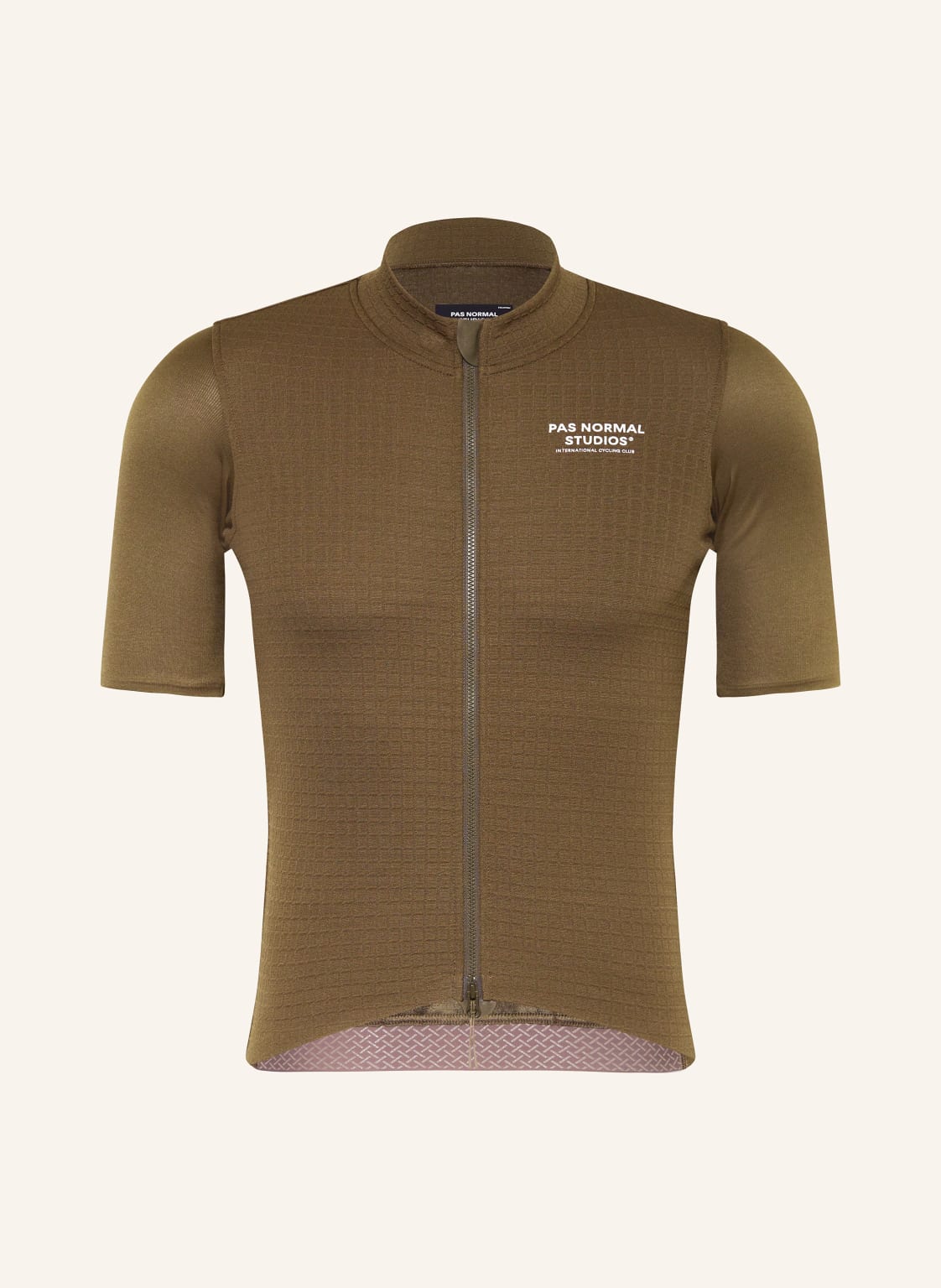 Pas Normal Studios Radtrikot Escapism Wool Jersey beige von PAS NORMAL STUDIOS