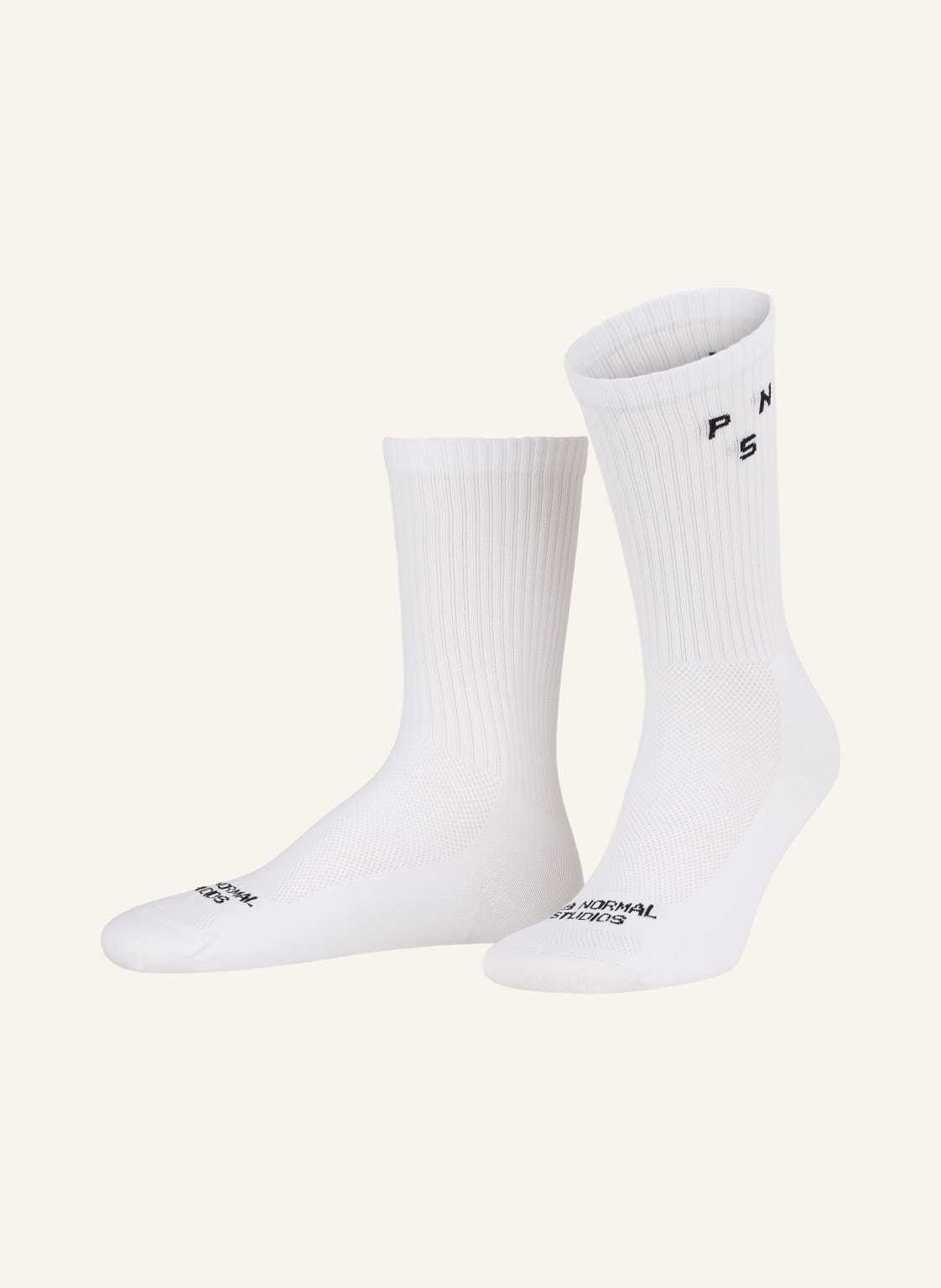 Pas Normal Studios Sportsocken Off-Race weiss Pas Normal Studios Sportsocken Off-Race weiss von PAS NORMAL STUDIOS