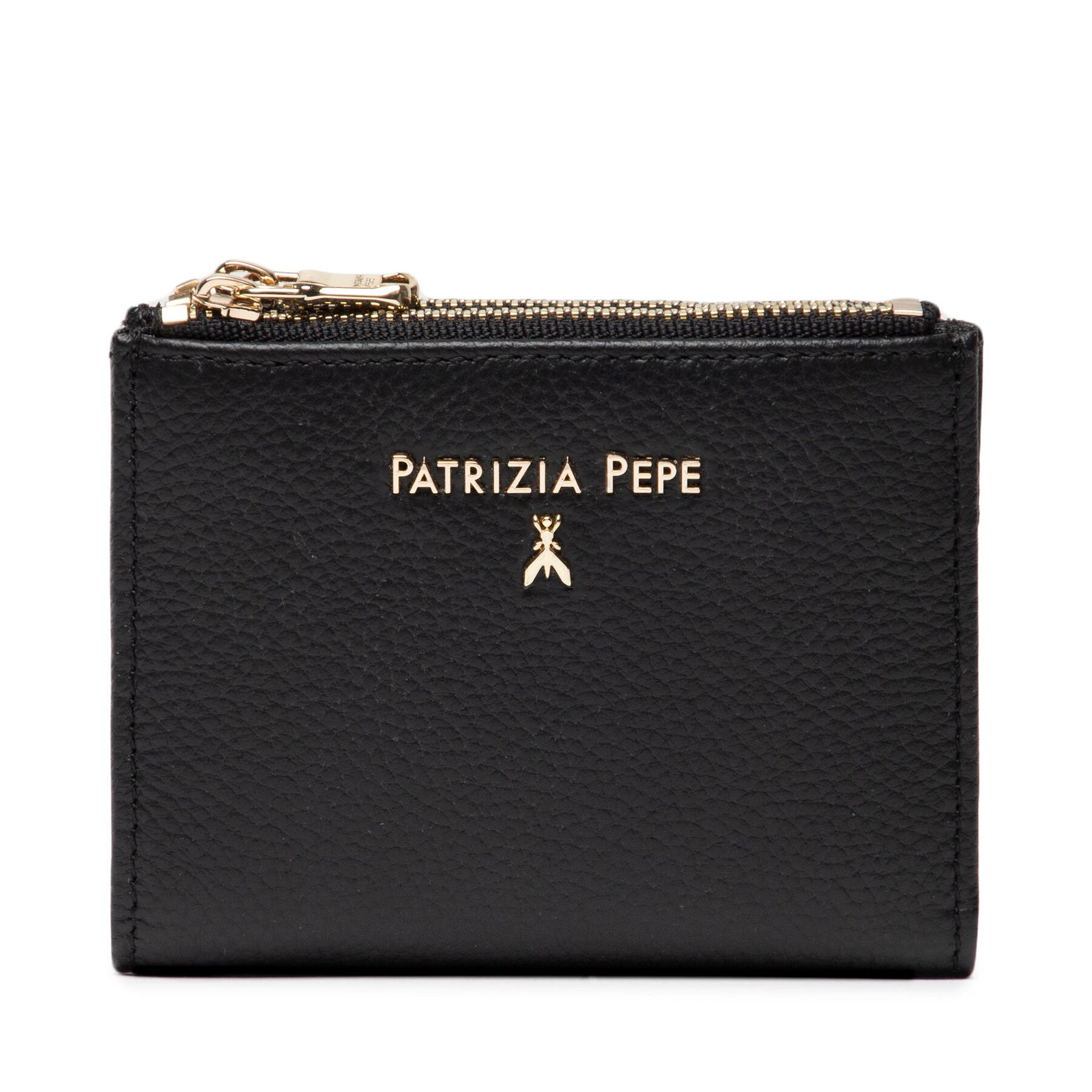 Kleine Damen Geldbörse Patrizia Pepe CQ8732/L001-K103 Nero von PATRIZIA PEPE