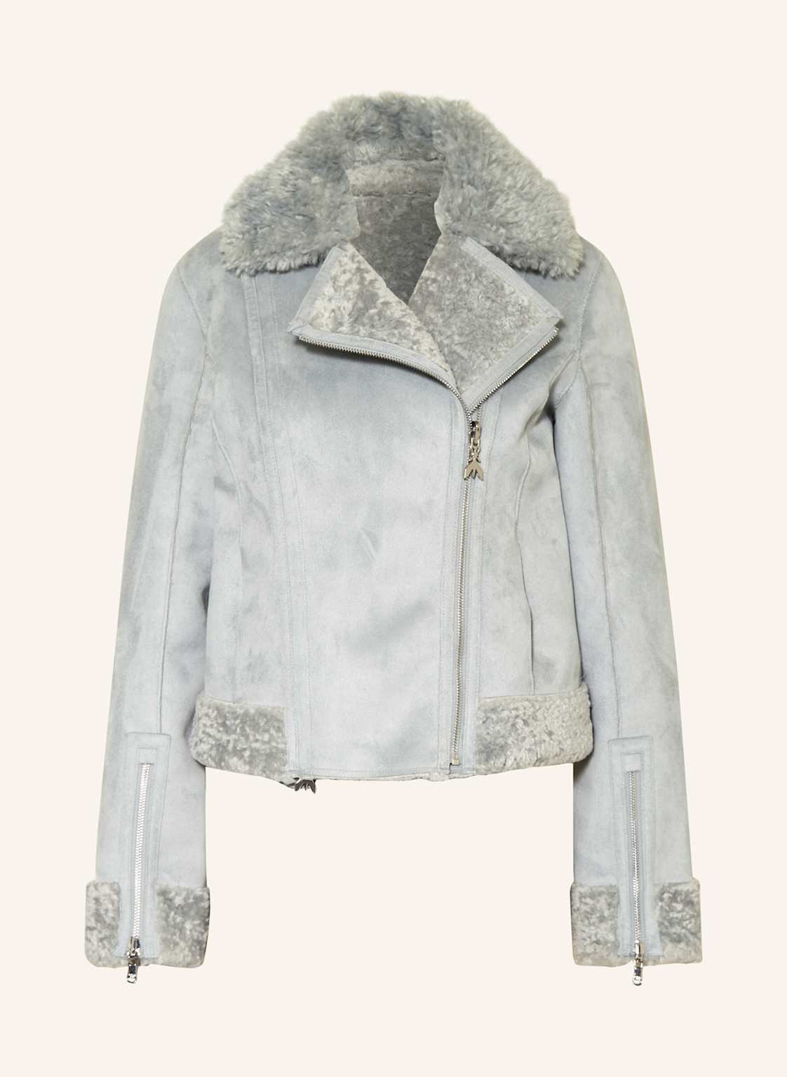 Patrizia Pepe 2-In-1-Jacke Mit Kunstfell grau Patrizia Pepe 2-In-1-Jacke Mit Kunstfell grau von PATRIZIA PEPE