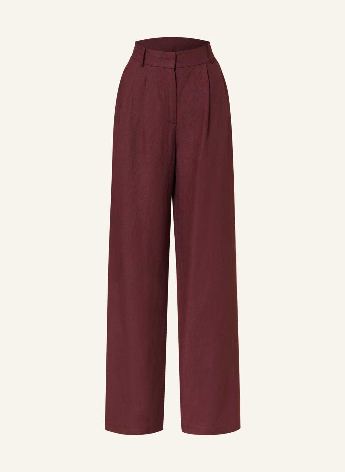 Patrizia Pepe Marlenehose Mit Leinen rot Patrizia Pepe Marlenehose Mit Leinen rot von PATRIZIA PEPE