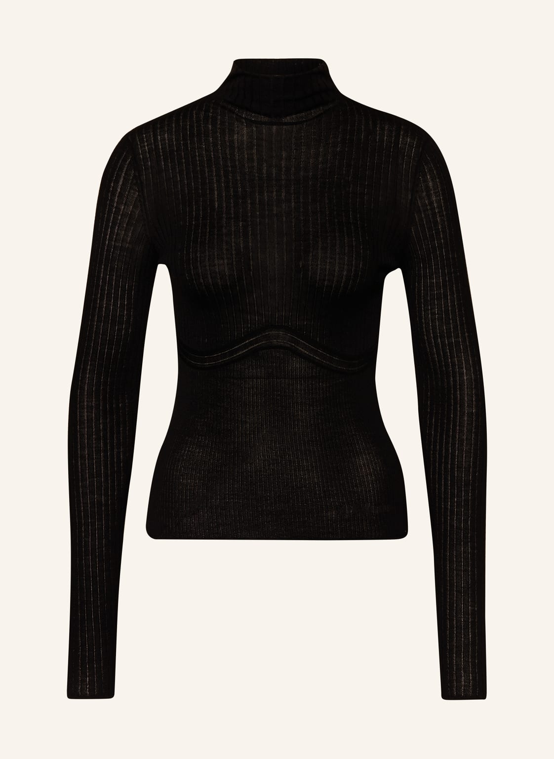 Patrizia Pepe Rollkragenpullover schwarz von PATRIZIA PEPE