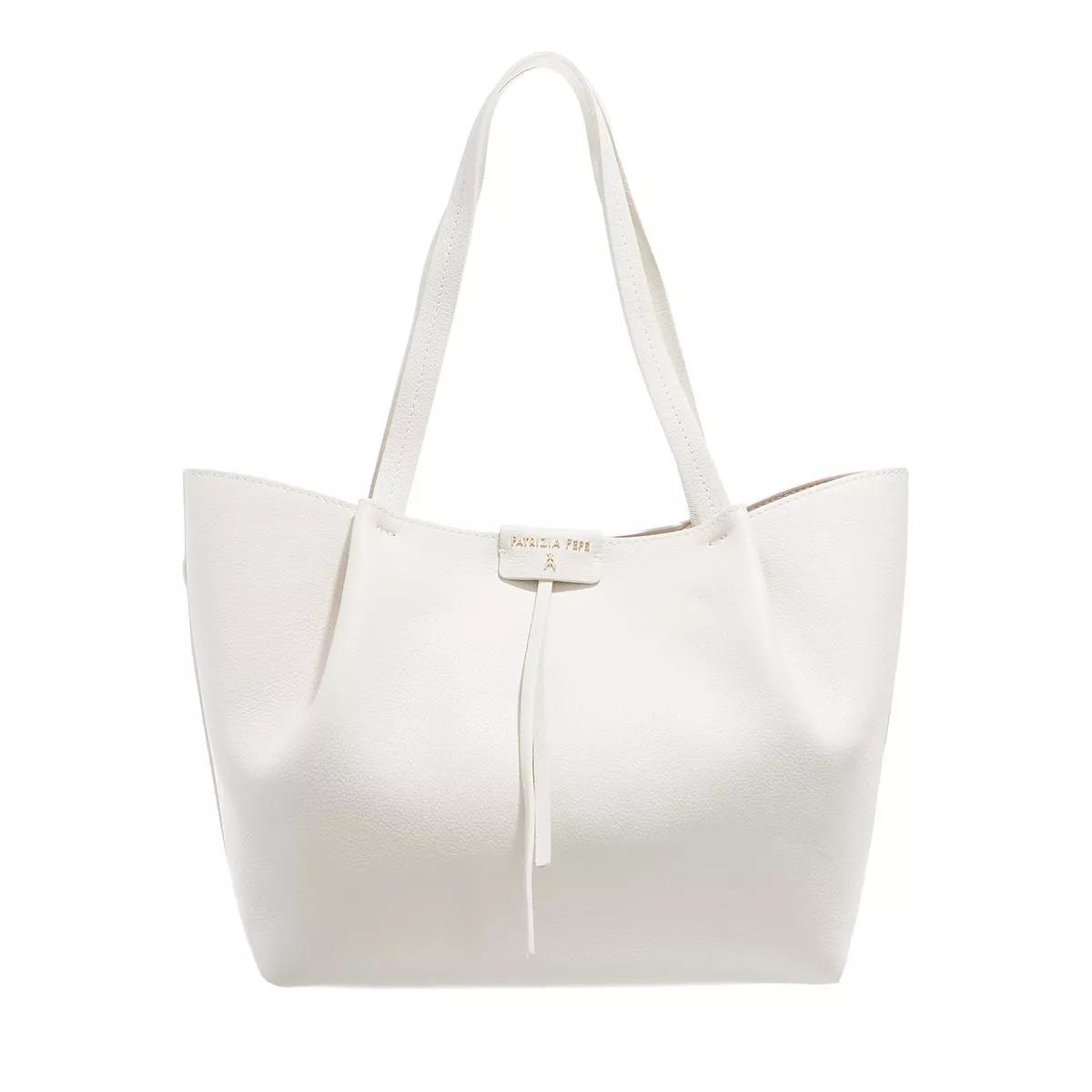 Patrizia Pepe Schultertasche - Shopping - Gr. unisize - in Creme - für Damen Patrizia Pepe Schultertasche - Shopping - Gr. unisize - in Creme - für Damen von PATRIZIA PEPE