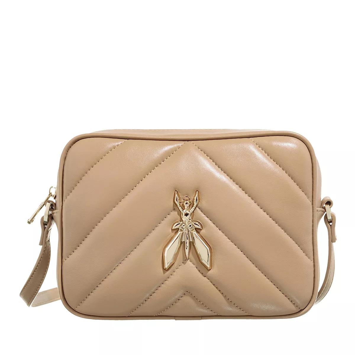 Patrizia Pepe Umhängetasche - Camera Case - Gr. unisize - in Beige - für Damen von PATRIZIA PEPE