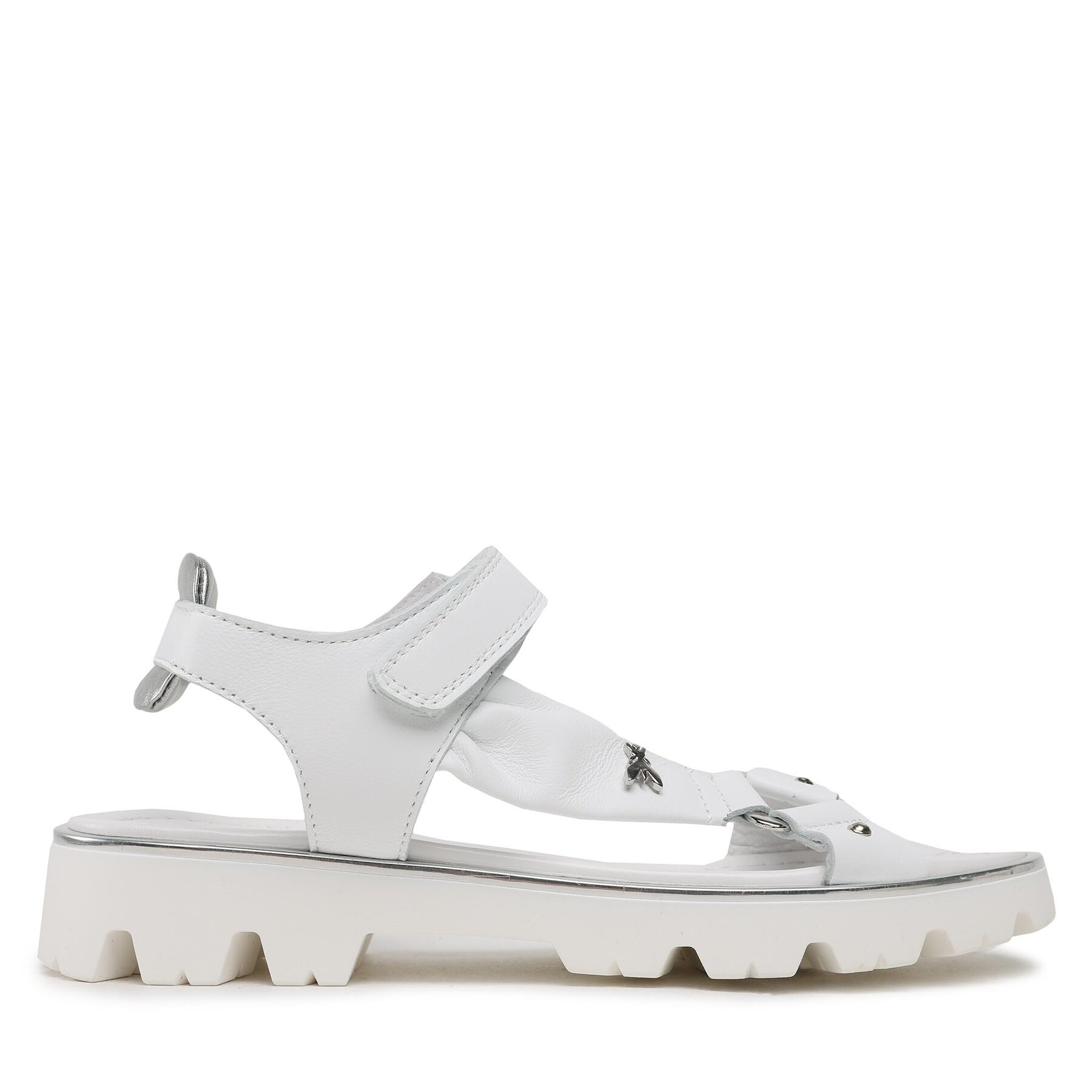 Sandalen Patrizia Pepe PJ231.06 S Bianco/Argento von PATRIZIA PEPE