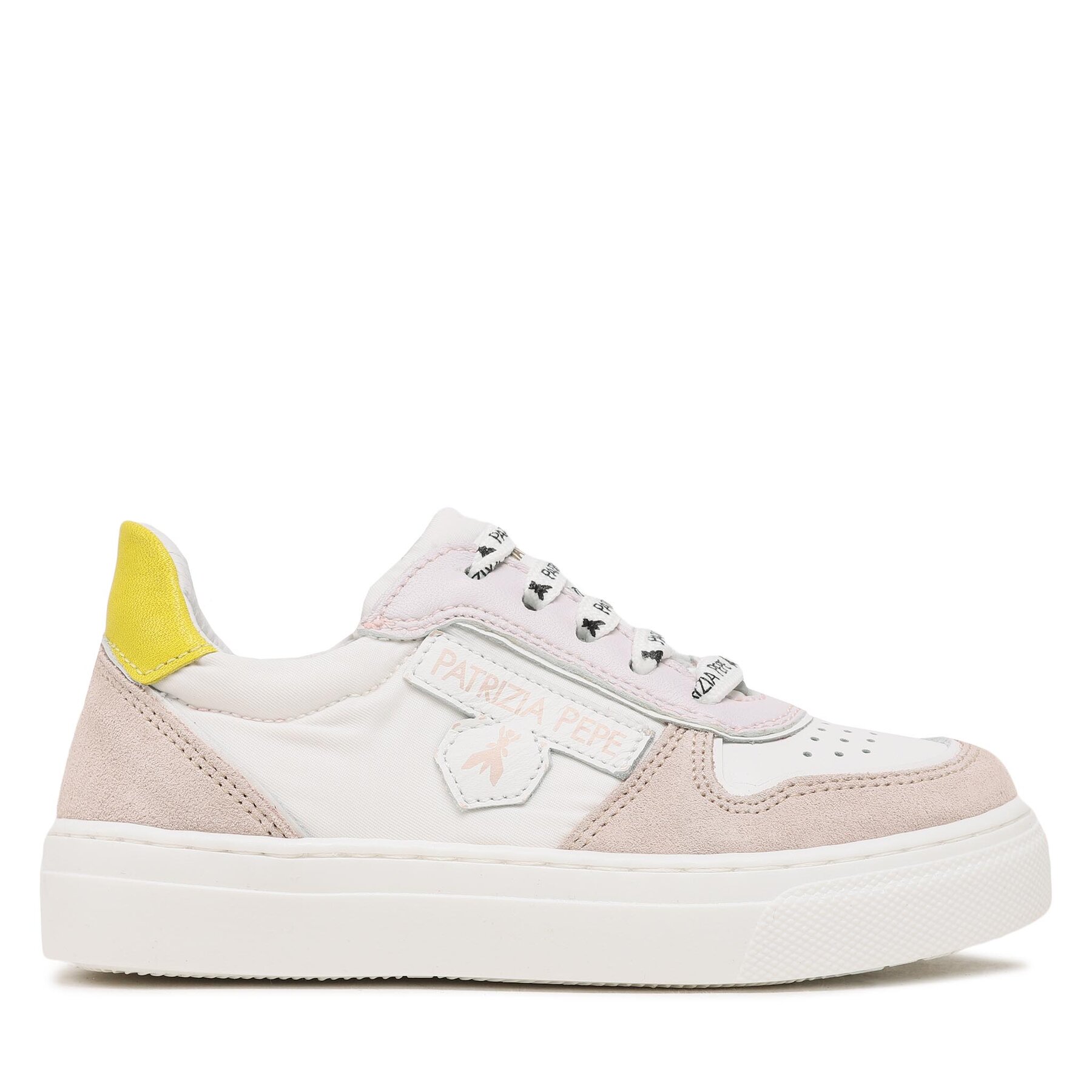 Sneakers Patrizia Pepe PJ205.13 M Rosa/Bianco Vitello von PATRIZIA PEPE