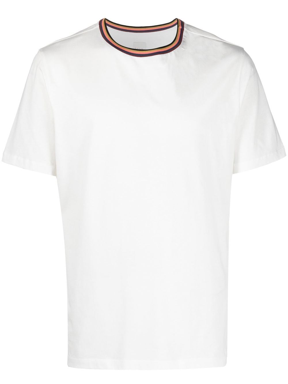 Paul Smith contrast-trim T-shirt - White von Paul Smith