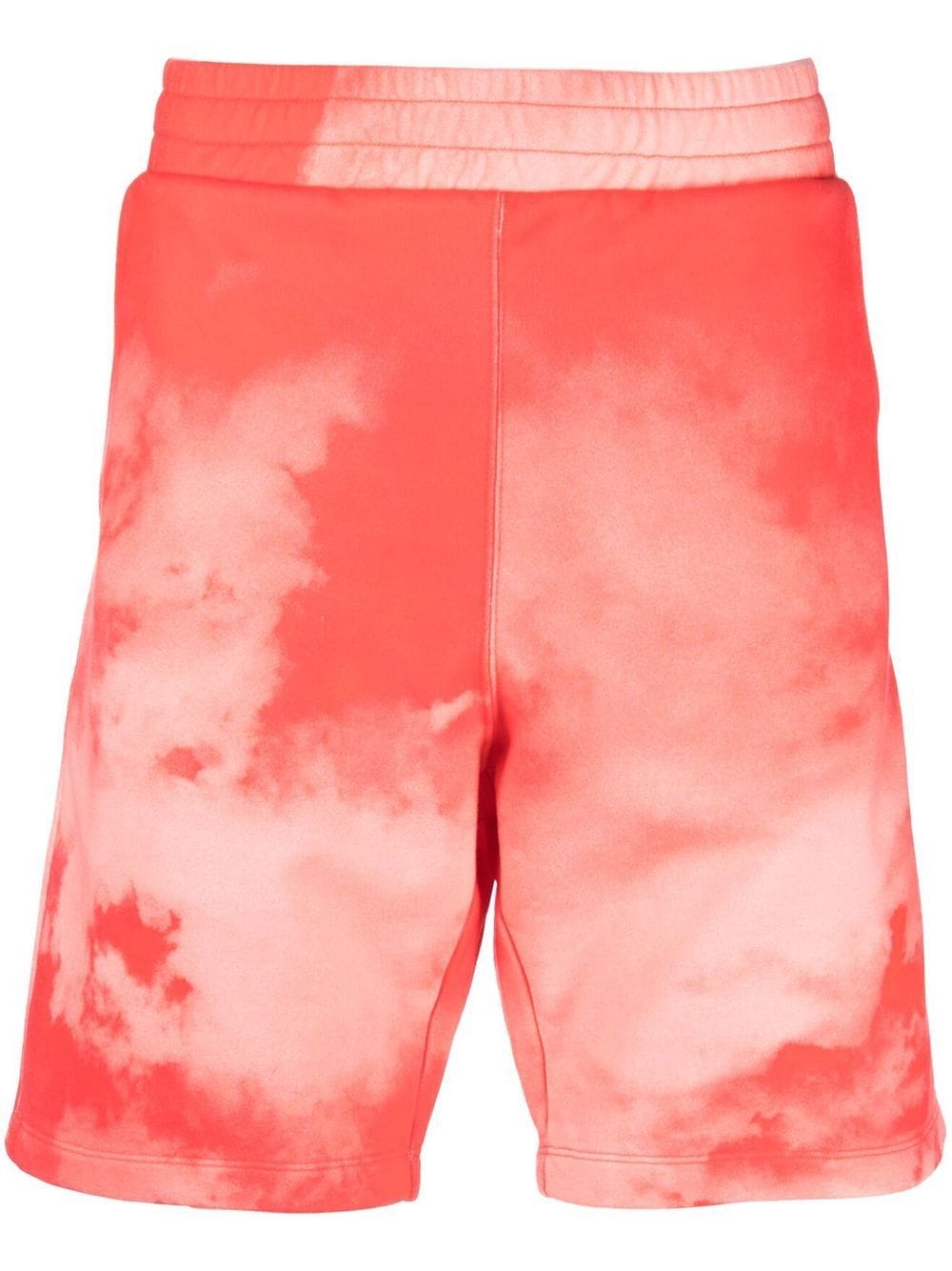 Paul Smith tie dye-print track shorts - Red von Paul Smith