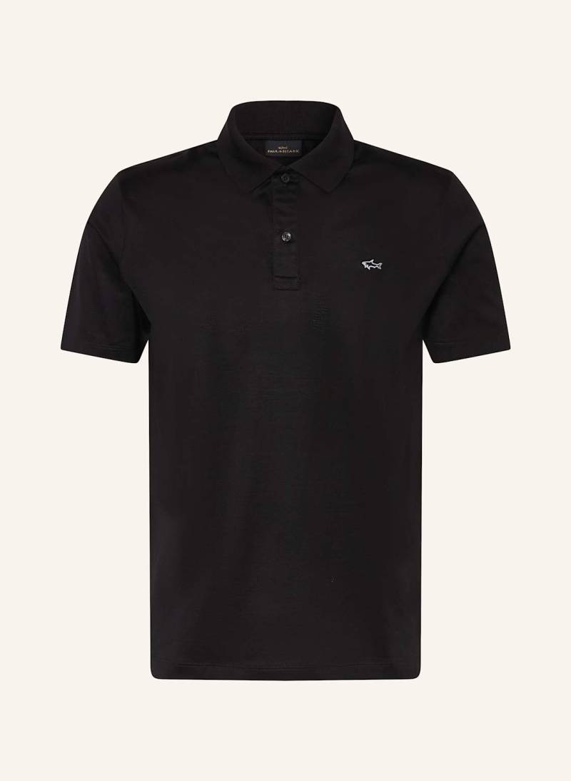 Paul & Shark Jersey-Poloshirt schwarz von PAUL & SHARK