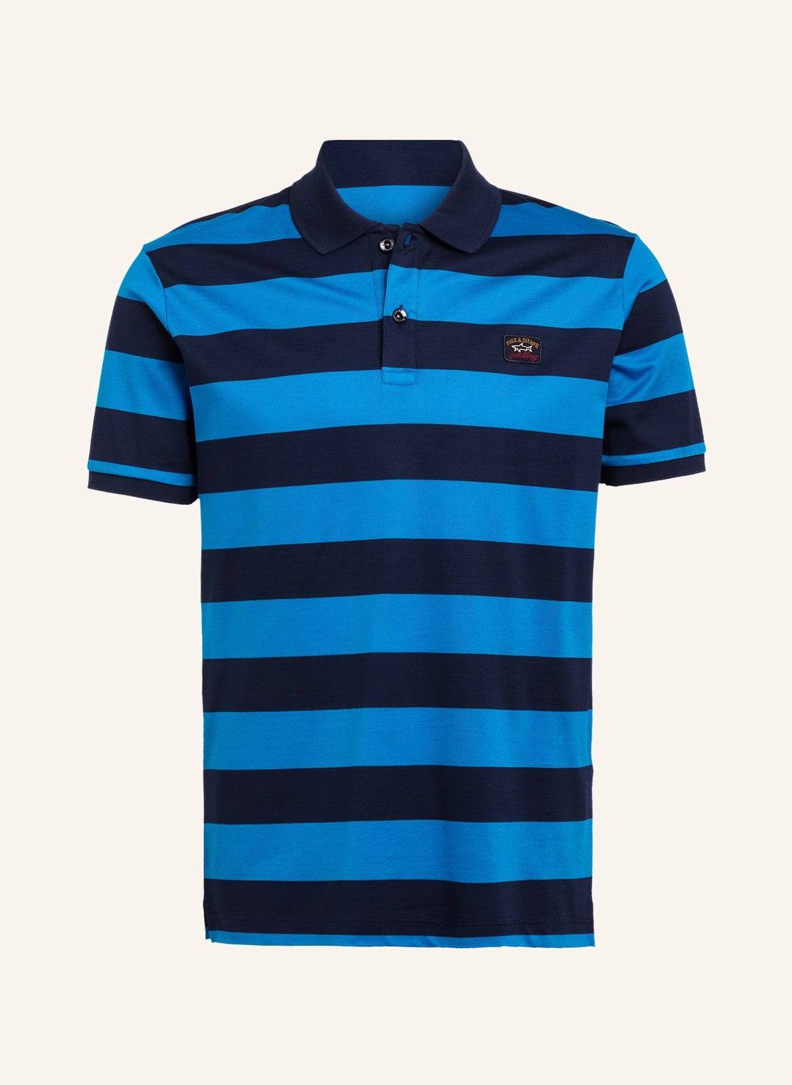 Paul & Shark Piqué-Poloshirt blau Paul & Shark Piqué-Poloshirt blau von PAUL & SHARK