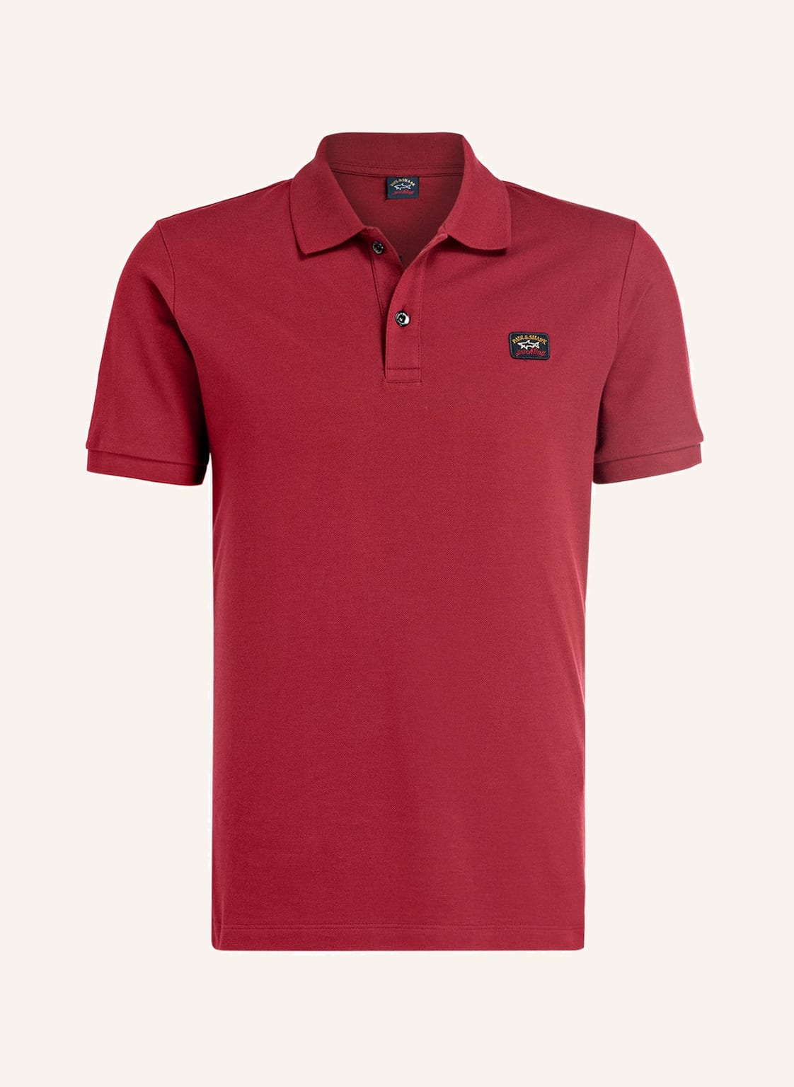 Paul & Shark Piqué-Poloshirt rot von PAUL & SHARK