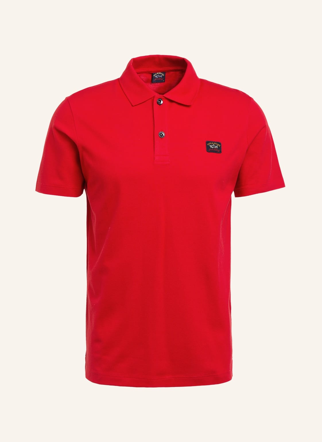 Paul & Shark Piqué-Poloshirt rot von PAUL & SHARK