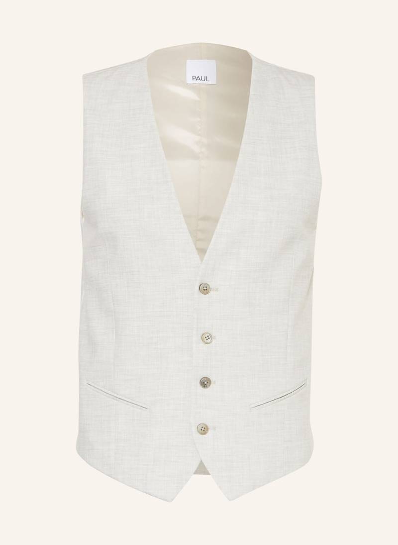 Paul Anzugweste Extra Slim Fit beige von PAUL