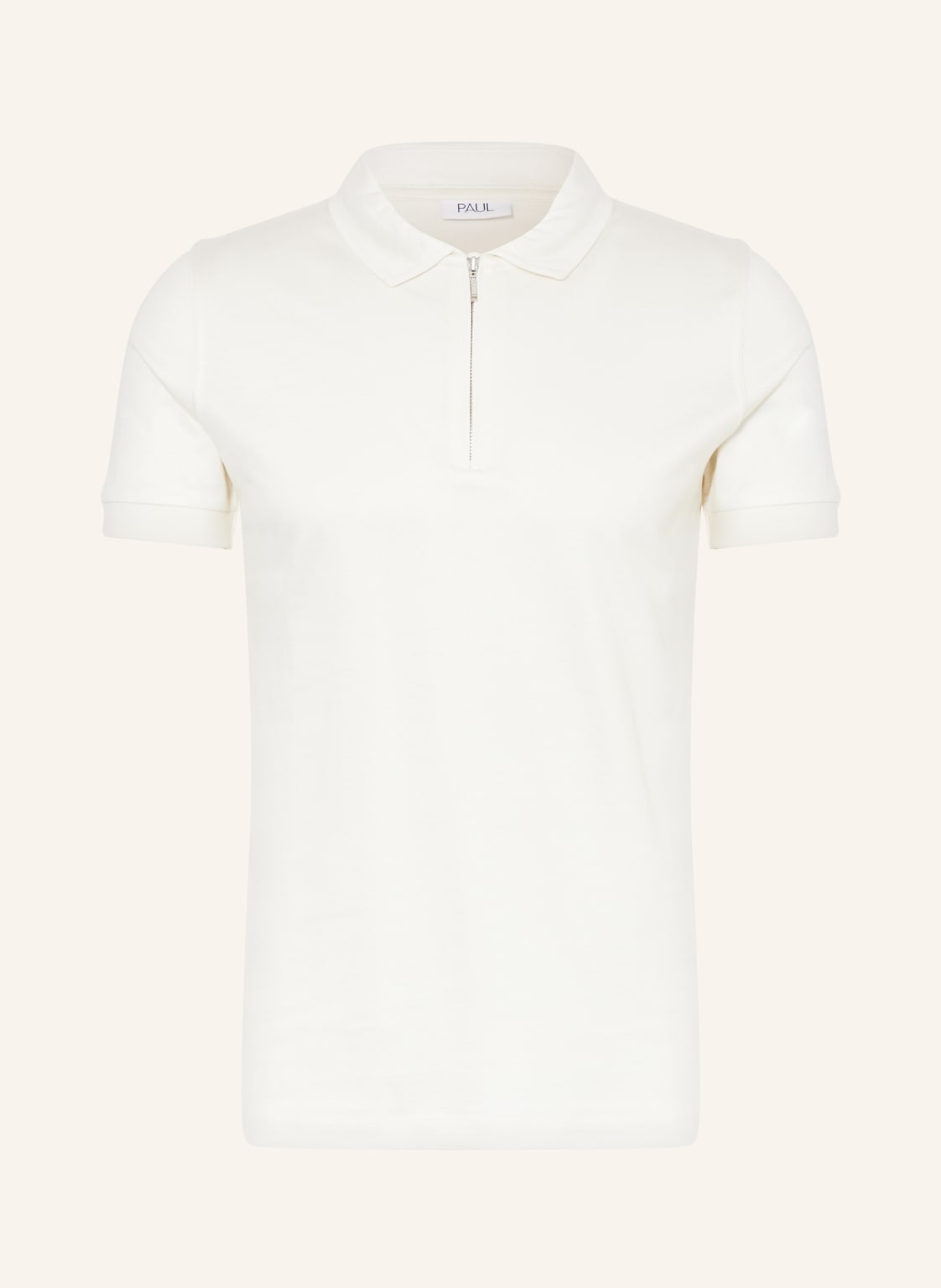 Paul Jersey-Poloshirt weiss Paul Jersey-Poloshirt weiss von PAUL