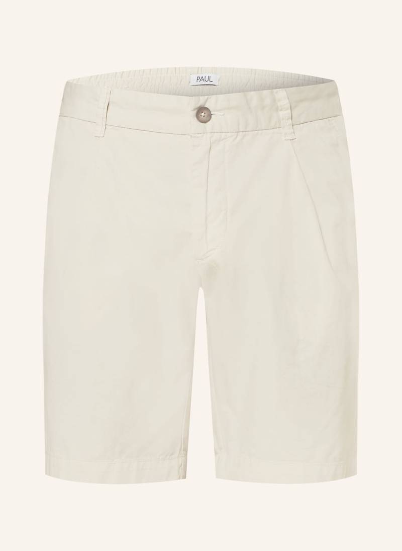 Paul Shorts Comfort Fit weiss von PAUL