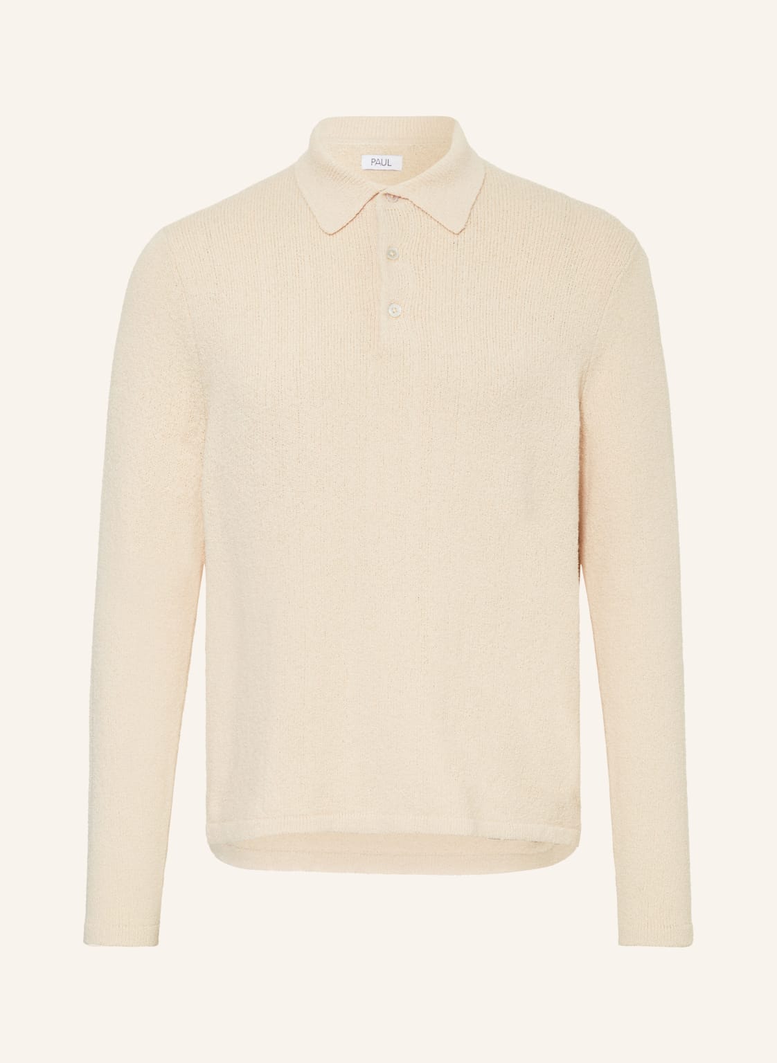 Paul Strick-Poloshirt beige von PAUL