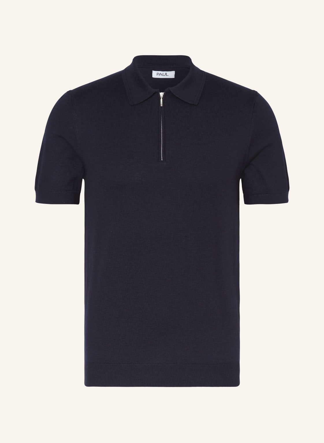 Paul Strick-Poloshirt blau von PAUL